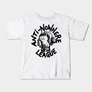 Anti Nowhere League Logo Kids T-Shirt